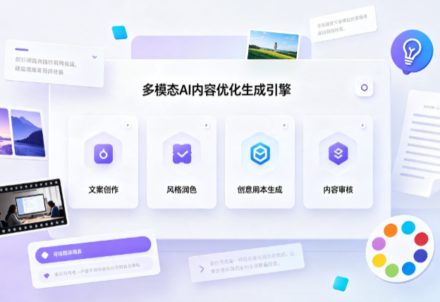 潼关县AI智能内容优化创新 多模态生成技术丰富数字内容创作生态