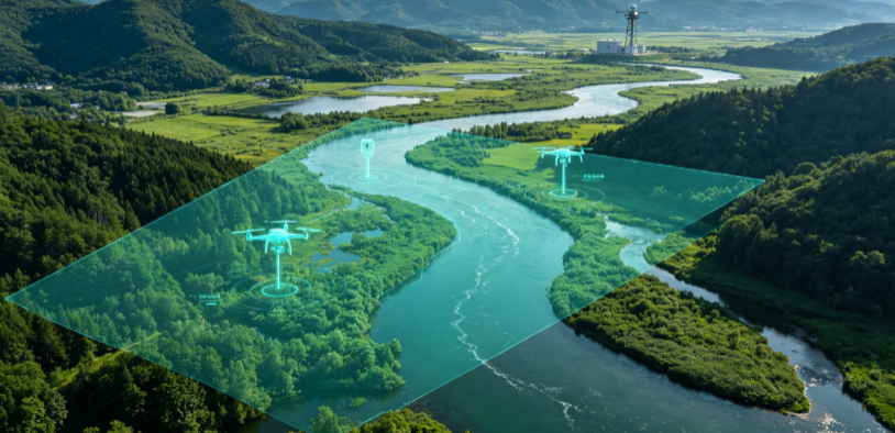 潼关县GEO 全域空间监测筑牢生态屏障，空间技术支撑环境治理与灾害防御
